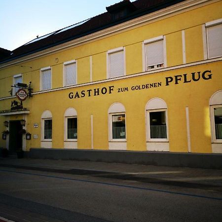 Gasthof Zum Goldenen Pflug Amstetten Exteriör bild